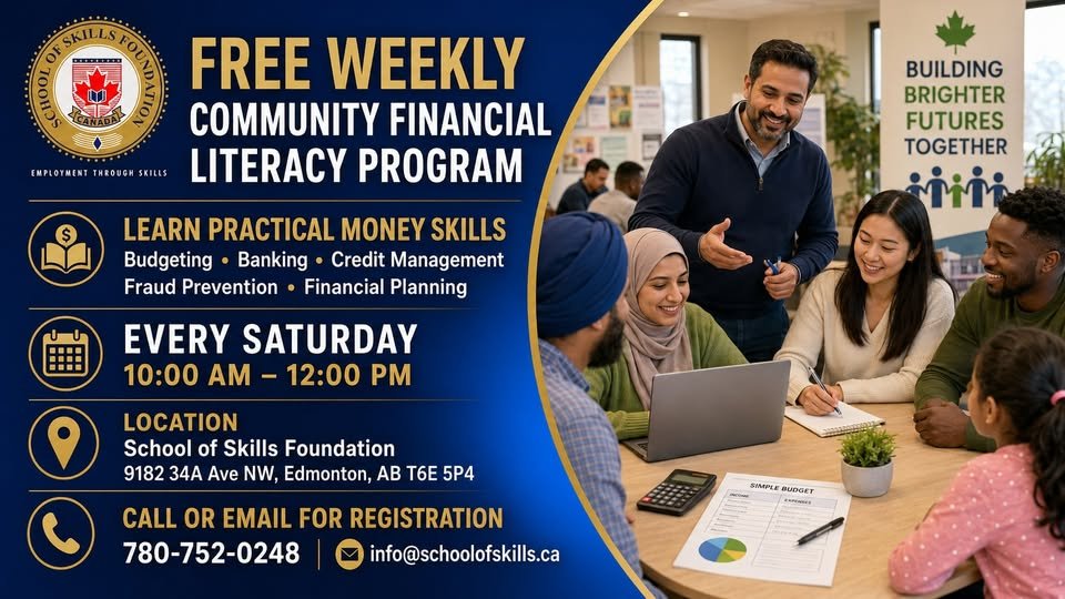 FREE Weekly Community Financial Literacy Program